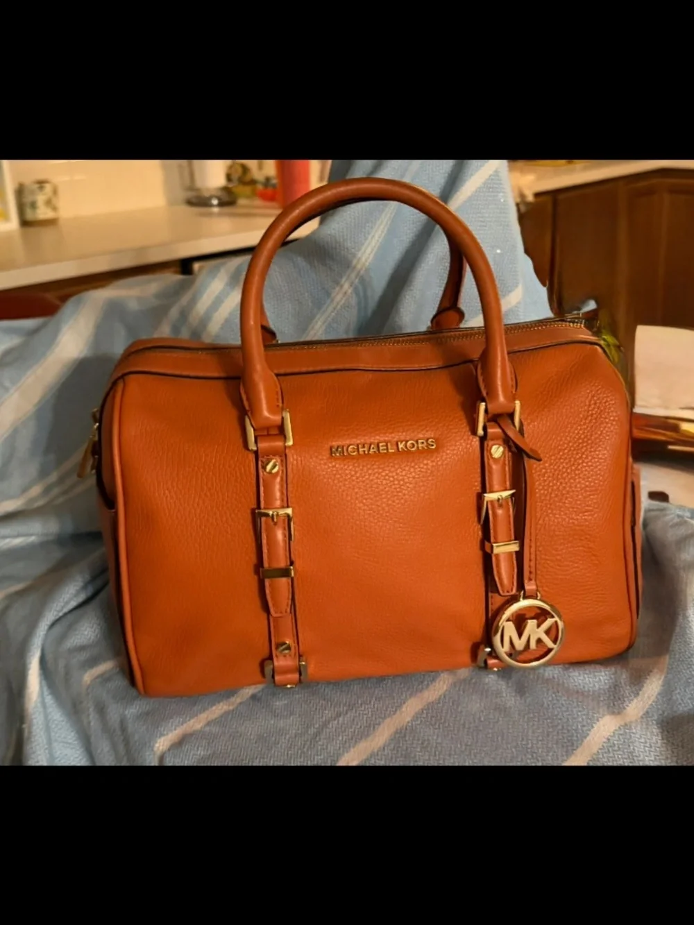 Authentic Michael Kors Bedford Legacy Medium Duffel